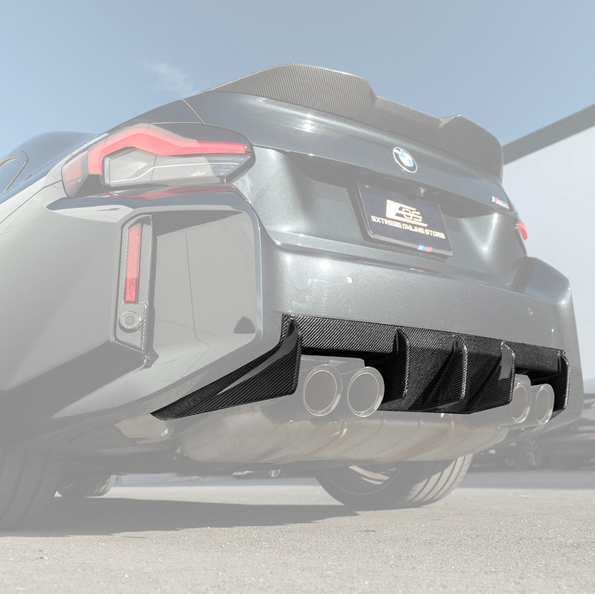 2023-Up BMW G87 M2 | M Performance V2 Rear Bumper Diffuser image 1