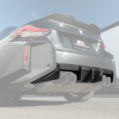 2023-Up BMW G87 M2 | M Performance V2 Rear Bumper Diffuser image 1
