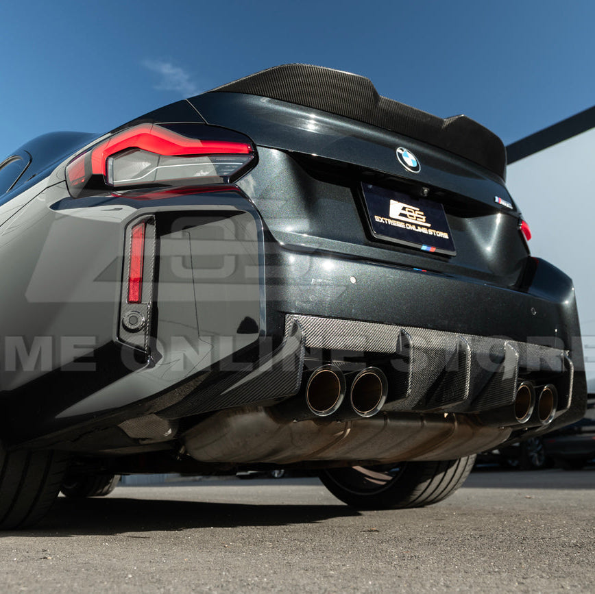 2023-Up BMW G87 M2 | M Performance V2 Rear Bumper Diffuser image 6