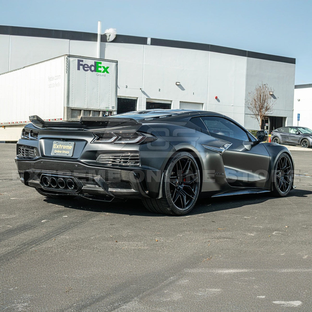 Wicker-Bill Package Corvette C8 Z06 / E-Ray Rear Spoiler image 15