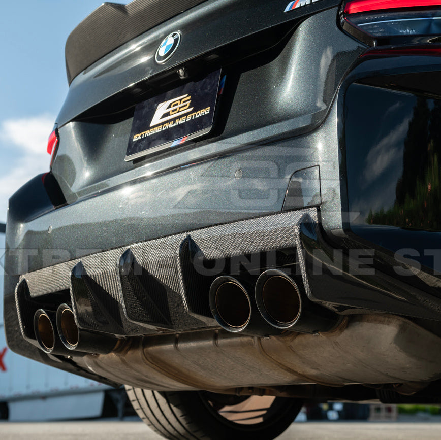 2023-Up BMW G87 M2 | M Performance V2 Rear Bumper Diffuser image 11