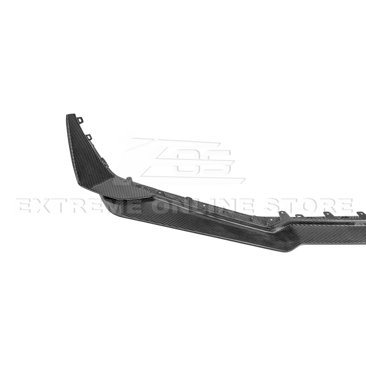 2023-Up Corvette C8 Z06 Z07 DRY CARBON FIBER Extended Package Front Lip & Canards image 22