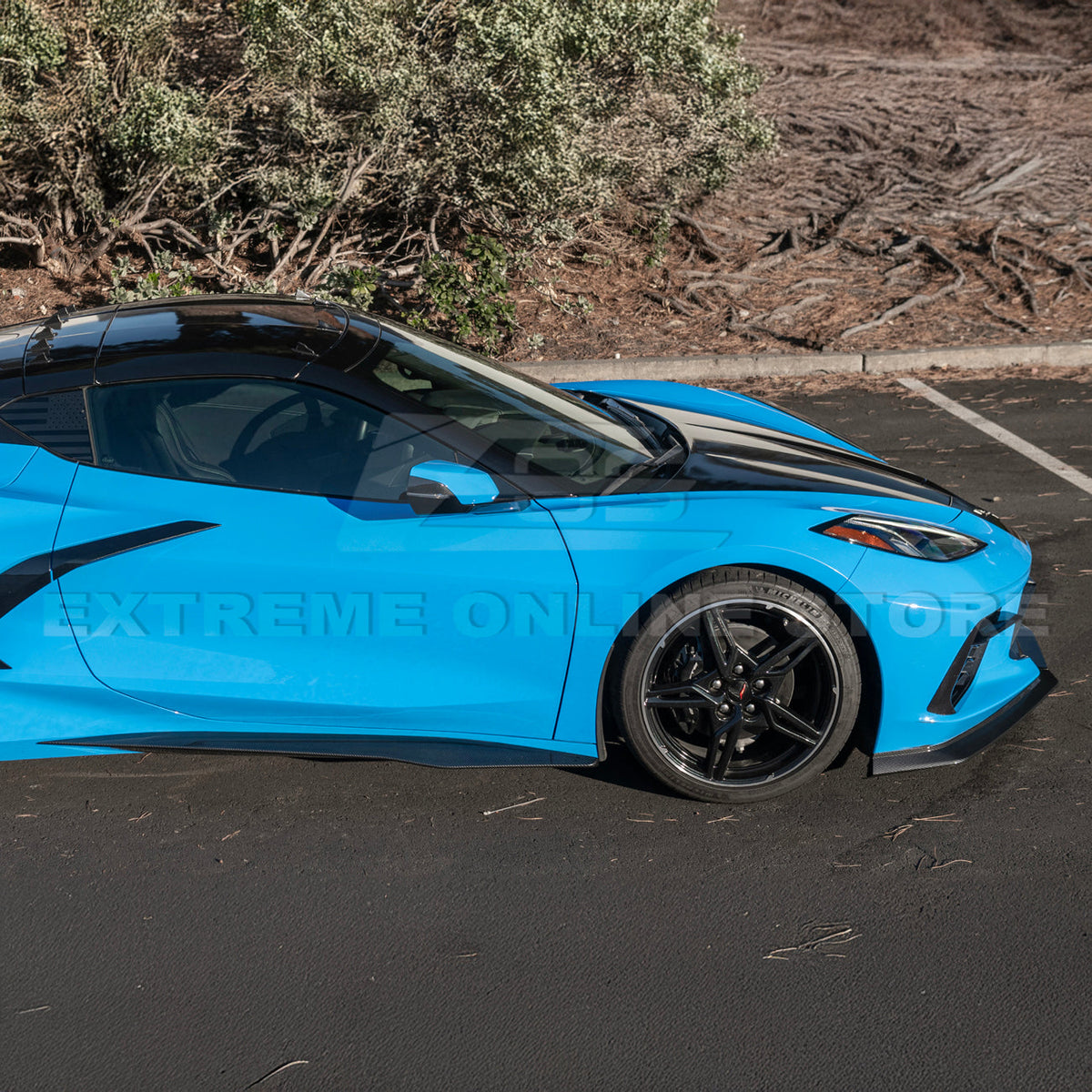 Corvette C8 Stingray Front Lip & Side Skirts [Z06 Conversion Package] image 57
