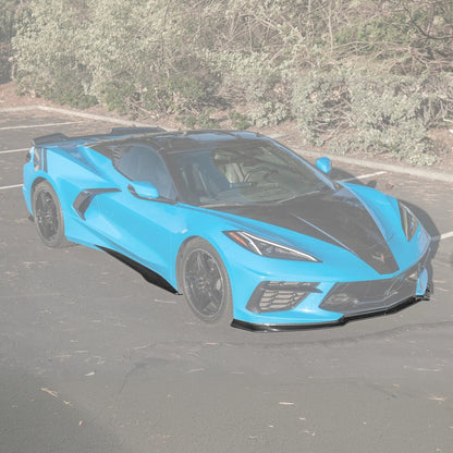 Corvette C8 Stingray Front Lip & Side Skirts [Z06 Conversion Package] image 49