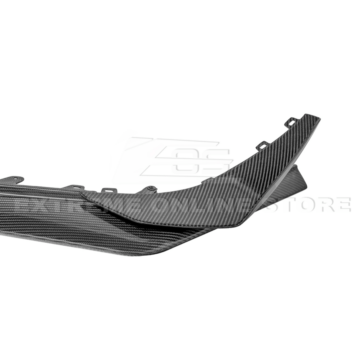 2023-Up Corvette C8 Z06 Z07 DRY CARBON FIBER Extended Package Front Lip & Canards image 26