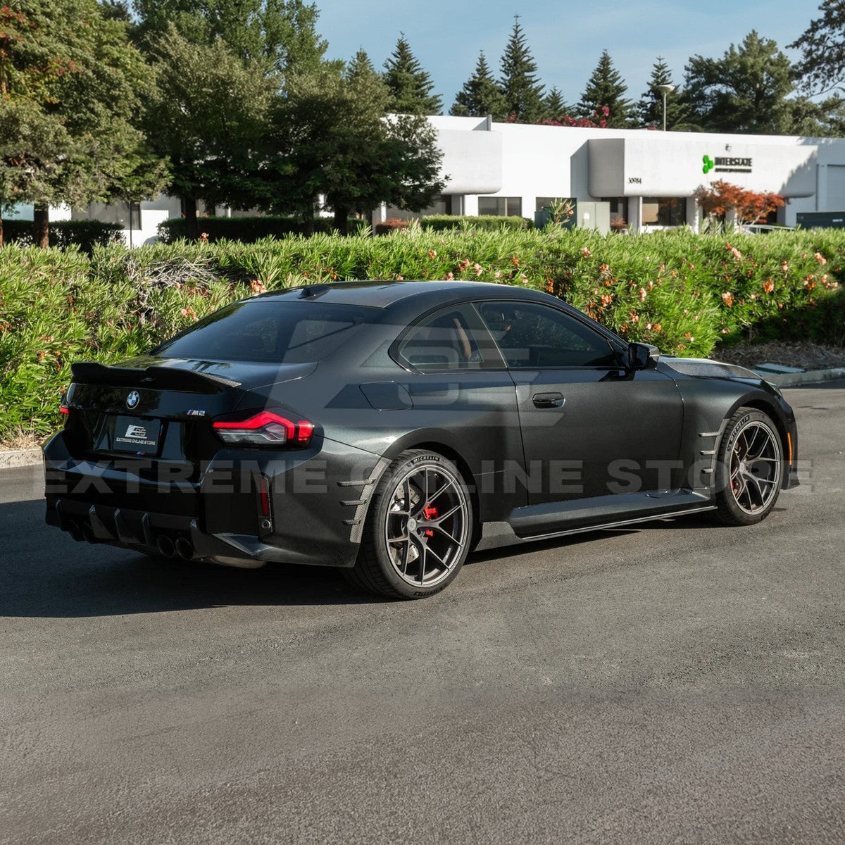 2023-Up BMW G87 M2 | TR Style Dry CARBON FIBER Side Skirts Rocker Panel Extension image 4