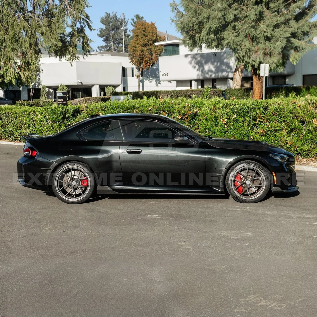 2023-Up BMW G87 M2 | TR Style Dry CARBON FIBER Side Skirts Rocker Panel Extension image 5