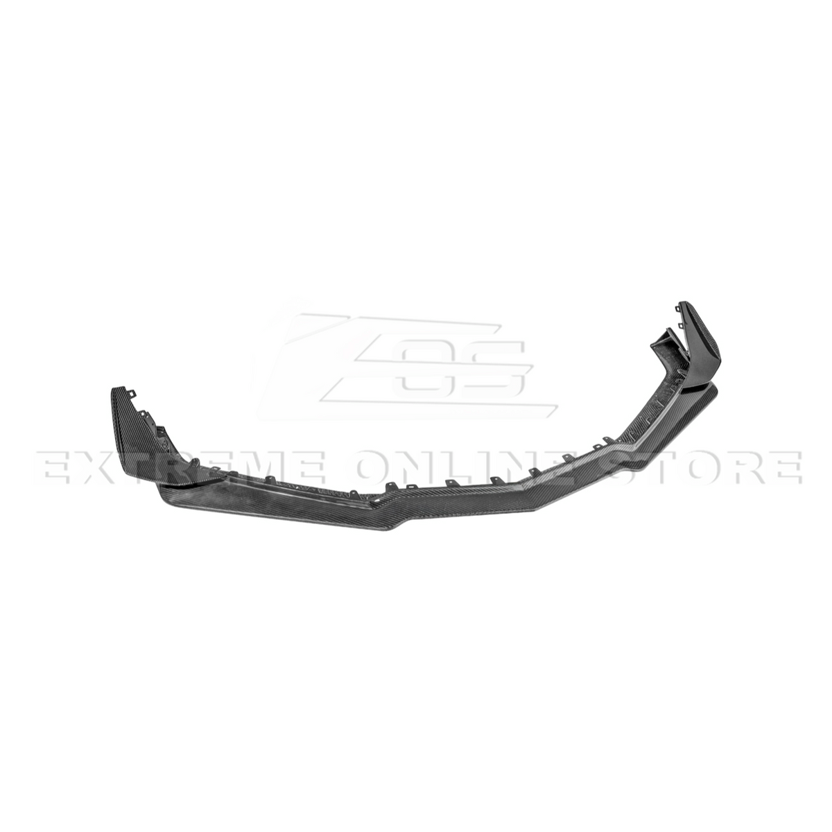 2023-Up Corvette C8 Z06 Z07 DRY CARBON FIBER Extended Package Front Lip & Canards image 28