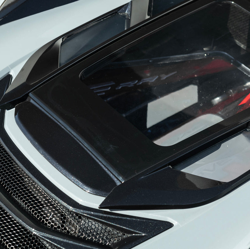 2020-Up Corvette C8 Convertible Rear Hatch Upper HTC Tonneau Window Inserts image 14