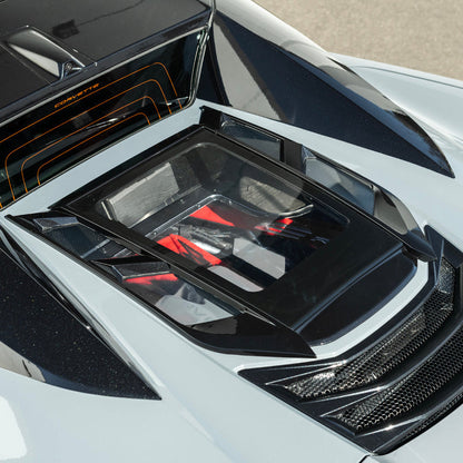 2020-Up Corvette C8 Convertible Rear Hatch Upper HTC Tonneau Window Inserts image 17