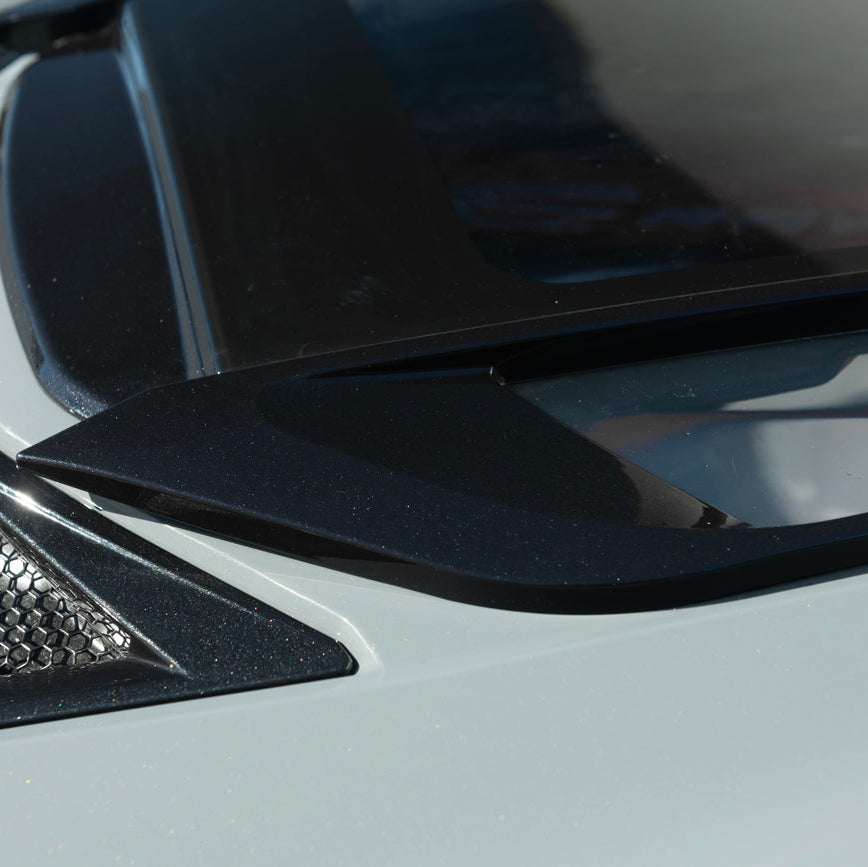 2020-Up Corvette C8 Convertible Rear Hatch Upper HTC Tonneau Window Inserts image 20