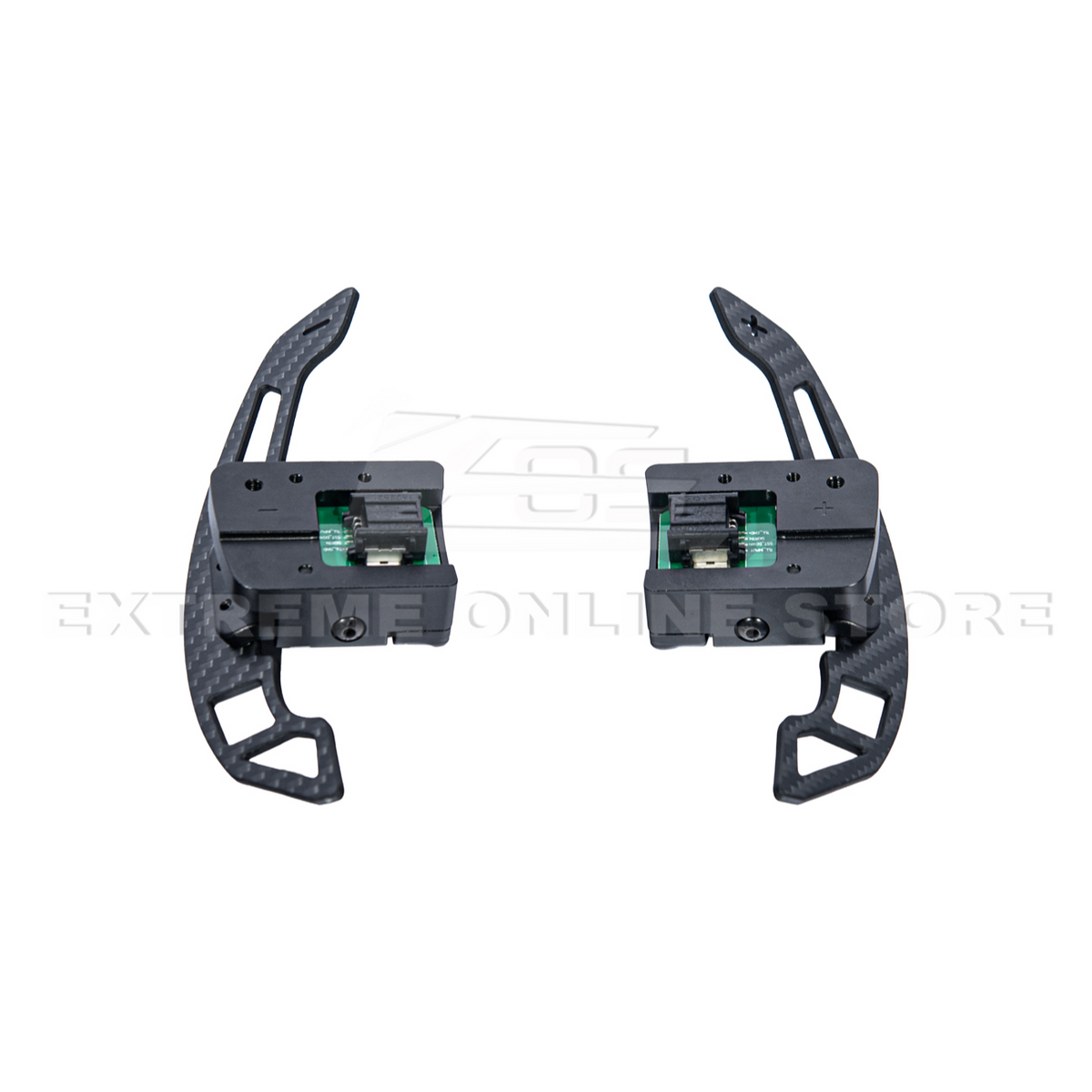 2015-23 Ford Mustang Steering Wheel Magnetic Paddle Shifter Pair image 12