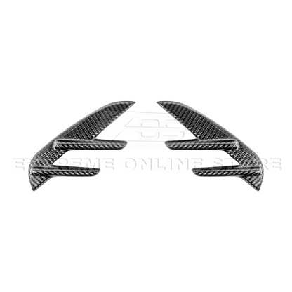 2021-Up BMW G82 G83 M4 Factory Replacement CARBON FIBER Side Fender Vent Covers image 14