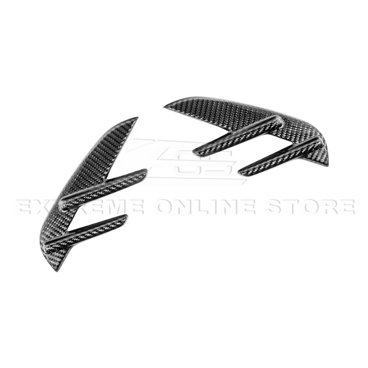 2021-Up BMW G82 G83 M4 Factory Replacement CARBON FIBER Side Fender Vent Covers image 16