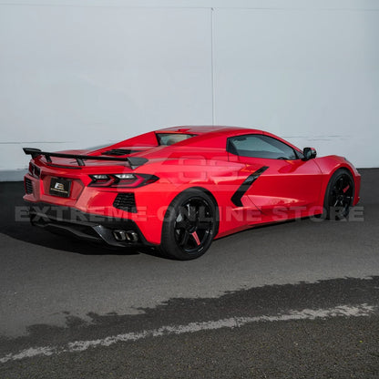 2020-Up Corvette C8 Z51 Facelifted Rear Trunk High Wing Spoiler image 4