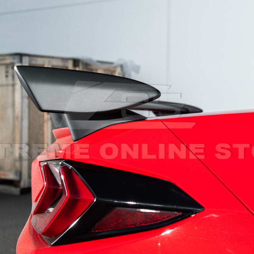 2020-Up Corvette C8 Z51 Facelifted Rear Trunk High Wing Spoiler image 13