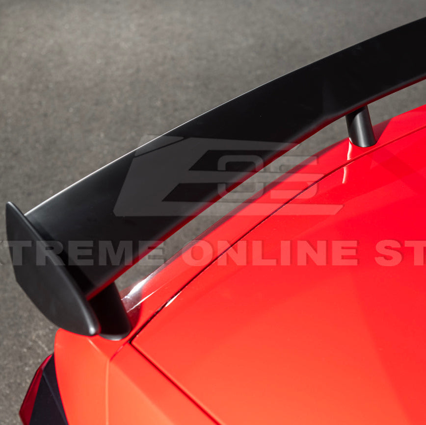 2020-Up Corvette C8 Z51 Facelifted Rear Trunk High Wing Spoiler image 15