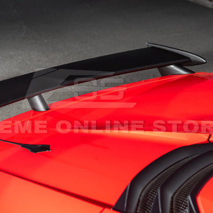 2020-Up Corvette C8 Z51 Facelifted Rear Trunk High Wing Spoiler image 16