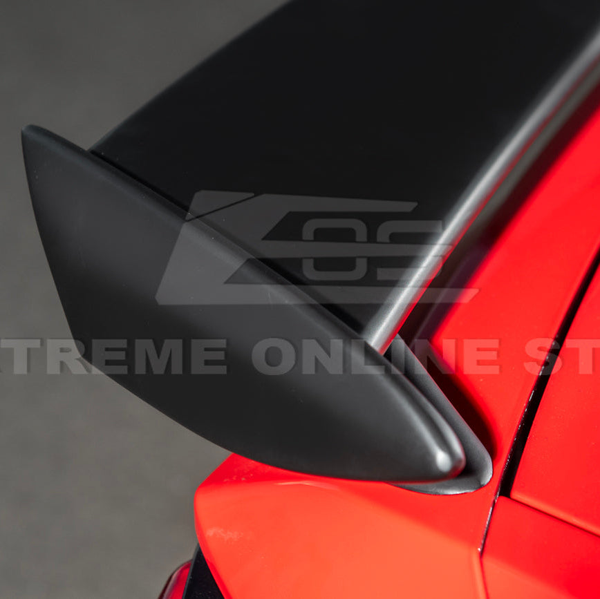 2020-Up Corvette C8 Z51 Facelifted Rear Trunk High Wing Spoiler image 17