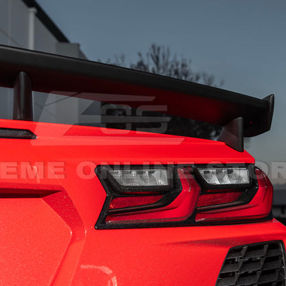 2020-Up Corvette C8 Z51 Facelifted Rear Trunk High Wing Spoiler image 20