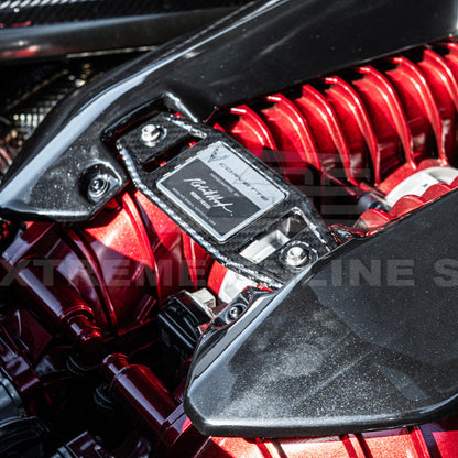 Chevrolet Corvette C8 Z06 DRY CARBON FIBER Engine Cover image 6