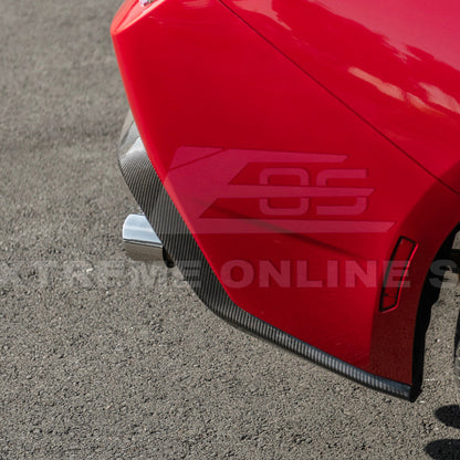 2024+ Ford Mustang GT Style Dry Carbon Fiber Rear Bumper Diffuser image 32