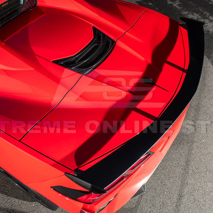 2020-Up Corvette C8 Z51 Facelifted Rear Trunk High Wing Spoiler image 21