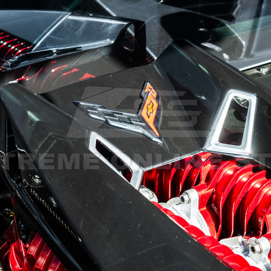 Chevrolet Corvette C8 Z06 DRY CARBON FIBER Engine Cover image 8