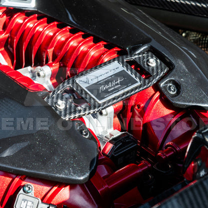 Chevrolet Corvette C8 Z06 DRY CARBON FIBER Engine Cover image 9