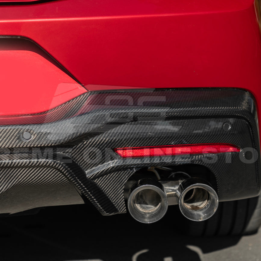 2024+ Ford Mustang GT Style Dry Carbon Fiber Rear Bumper Diffuser image 38