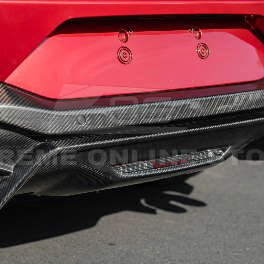 2024+ Ford Mustang GT Style Dry Carbon Fiber Rear Bumper Diffuser image 37