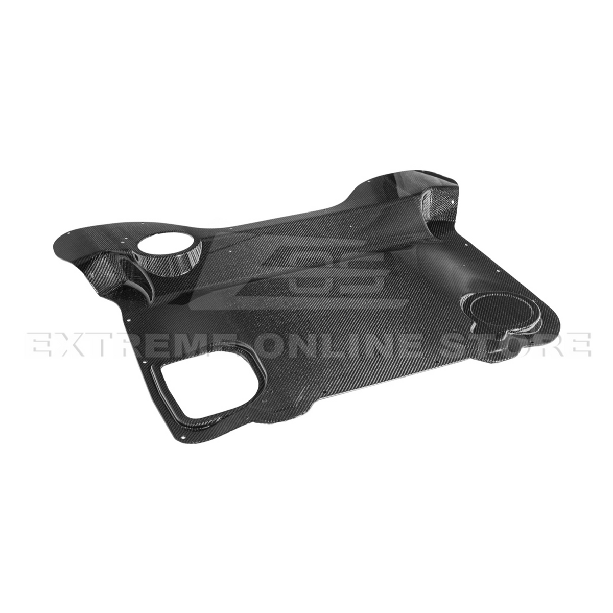 Corvette C8 HTC DRY Carbon Fiber Engine Bay Panel Cover image 15