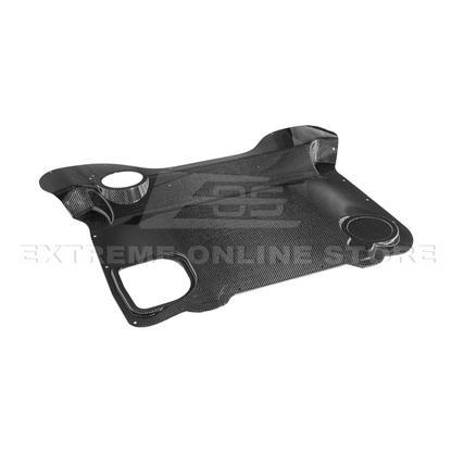 Corvette C8 HTC DRY Carbon Fiber Engine Bay Panel Cover image 15