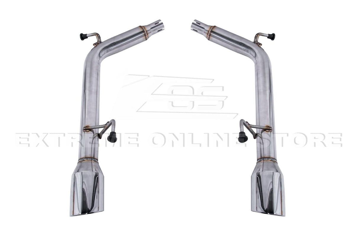 2007-2014 Infiniti G35 G37 Sedan Muffler Delete Axle Back Dual Burnt Tips Exhaust image 9
