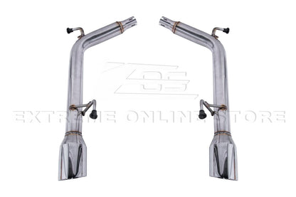 2007-2014 Infiniti G35 G37 Sedan Muffler Delete Axle Back Dual Burnt Tips Exhaust image 9