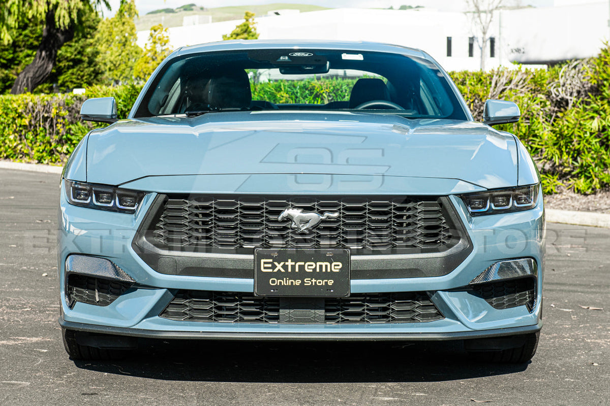 2024+Ford Mustang DRY CARBON FIBER Front Lower Side Grille image 4