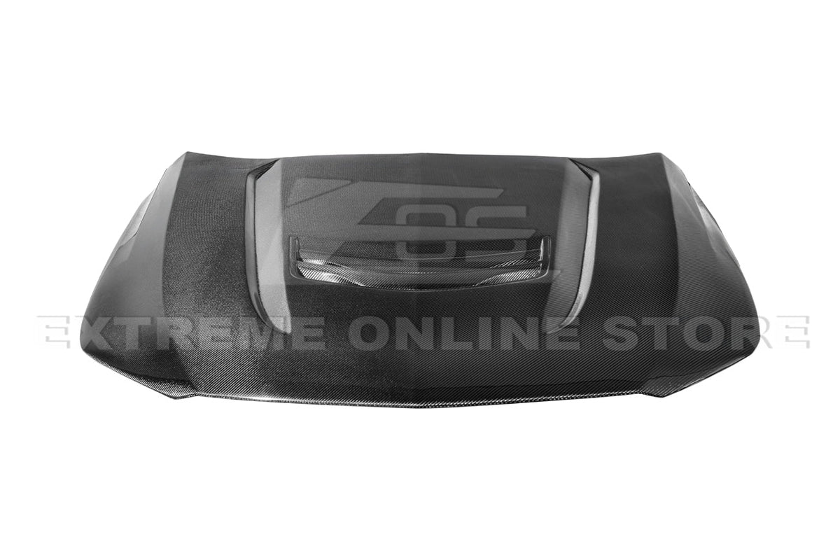 2020-Up Cadillac CT4 Blackwing Bumper Hood Vented Cover image 3