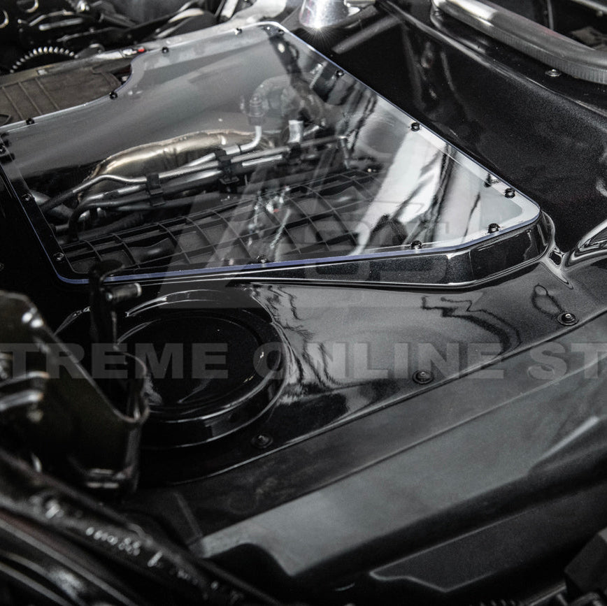 Corvette C8 HTC DRY Carbon Fiber Engine Bay Panel Cover image 83