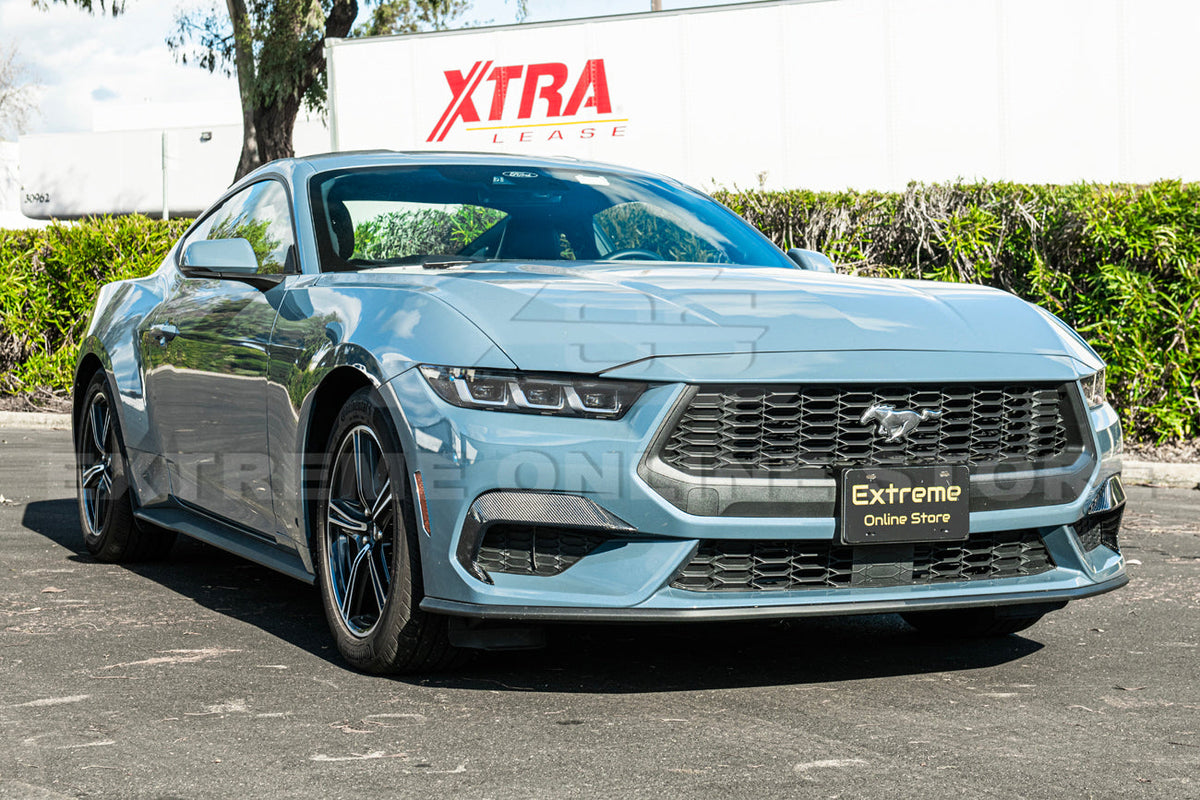 2024+Ford Mustang DRY CARBON FIBER Front Lower Side Grille image 3