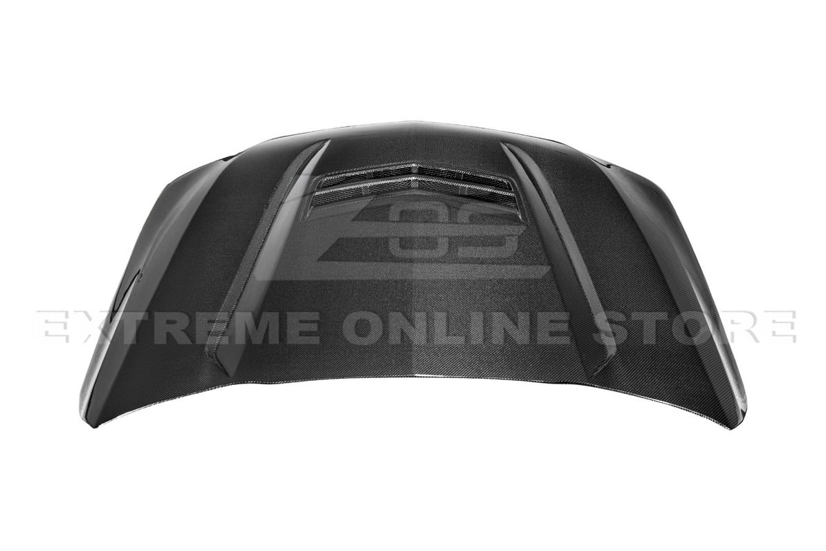 2020-Up Cadillac CT4 Blackwing Bumper Hood Vented Cover image 4