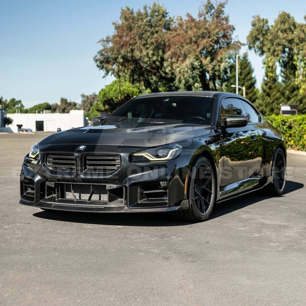 2023-Up BMW G87 M2 Factory Style DRY Carbon Fiber Front Side Duct Vents image 4