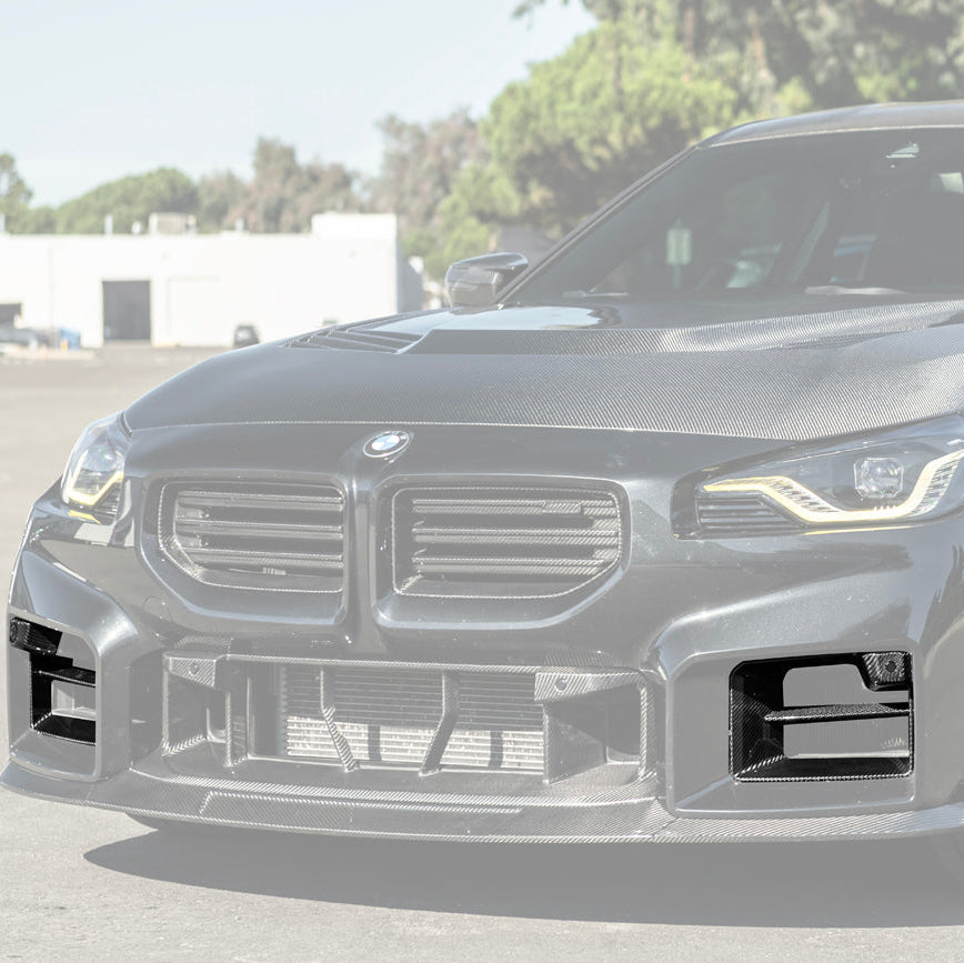 2023-Up BMW G87 M2 Factory Style DRY Carbon Fiber Front Side Duct Vents image 3