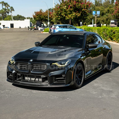 2021-Up BMW G87 M2 G80 M3 G82 M4 | Factory Style DRY CARBON FIBER Mirror Cover Cap image 4