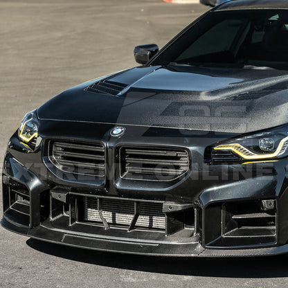 2023-Up BMW G87 M2 Factory Style DRY Carbon Fiber Front Side Duct Vents image 5