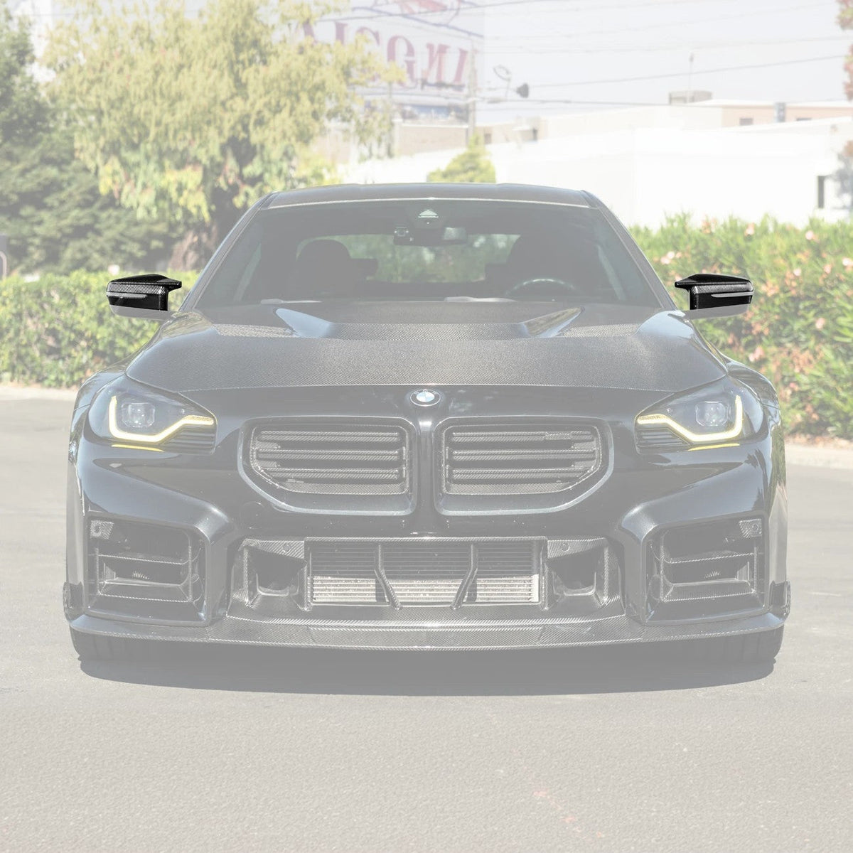 2021-Up BMW G87 M2 G80 M3 G82 M4 | Factory Style DRY CARBON FIBER Mirror Cover Cap image 1