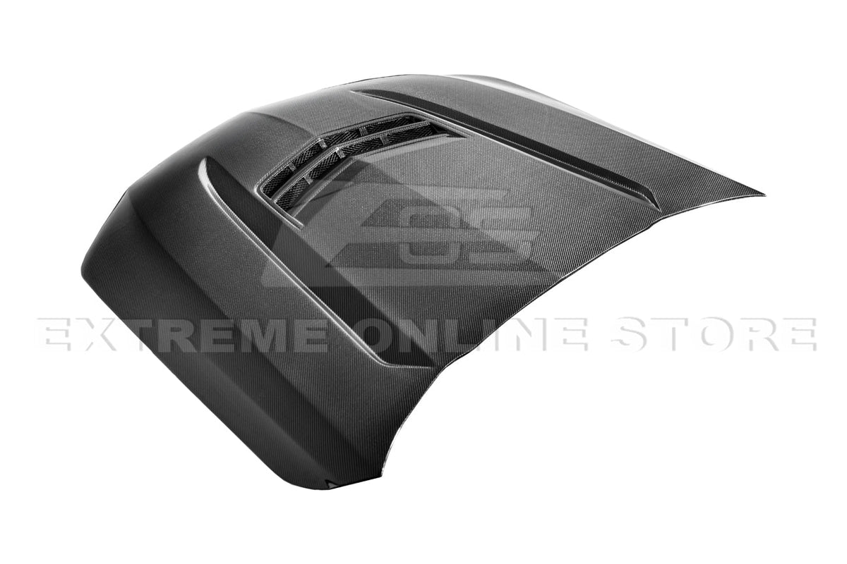 2020-Up Cadillac CT4 Blackwing Bumper Hood Vented Cover image 5