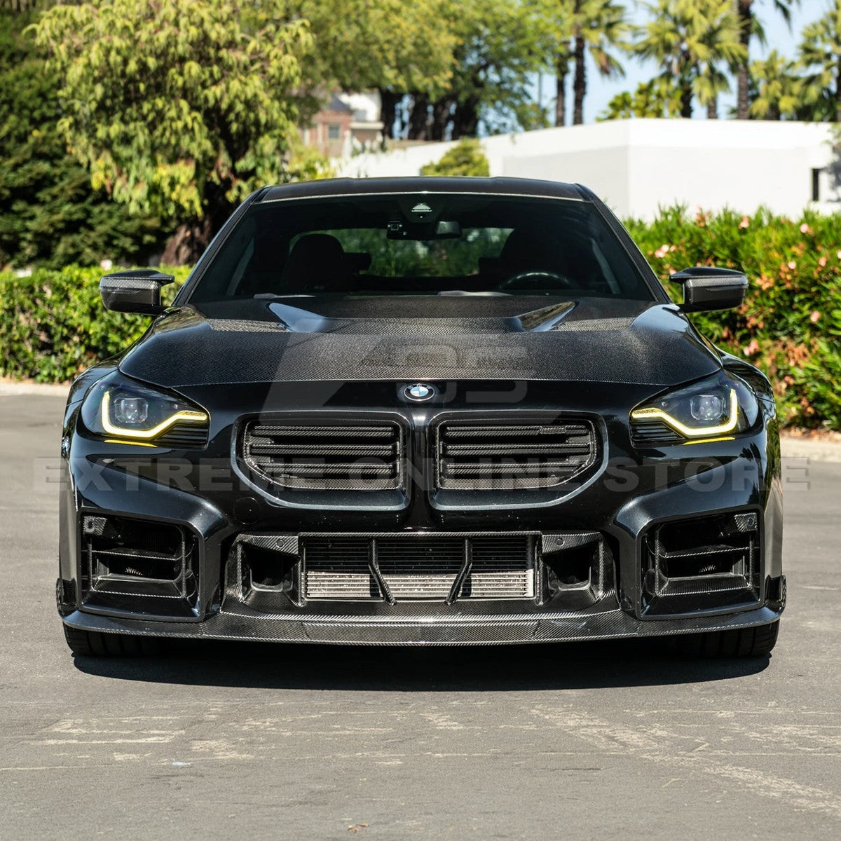 2023-Up BMW G87 M2 Factory Style DRY Carbon Fiber Front Side Duct Vents image 6