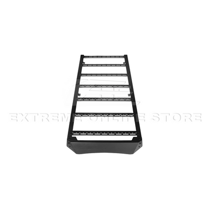 2010-24 Toyota 4Runner V2 Carbon Steel Black Top Roof Rack Cargo Carrier image 28