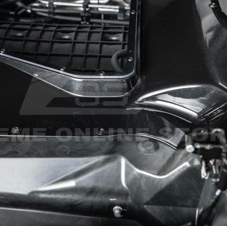 Corvette C8 HTC DRY Carbon Fiber Engine Bay Panel Cover image 87