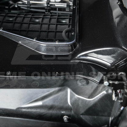 Corvette C8 HTC DRY Carbon Fiber Engine Bay Panel Cover image 87